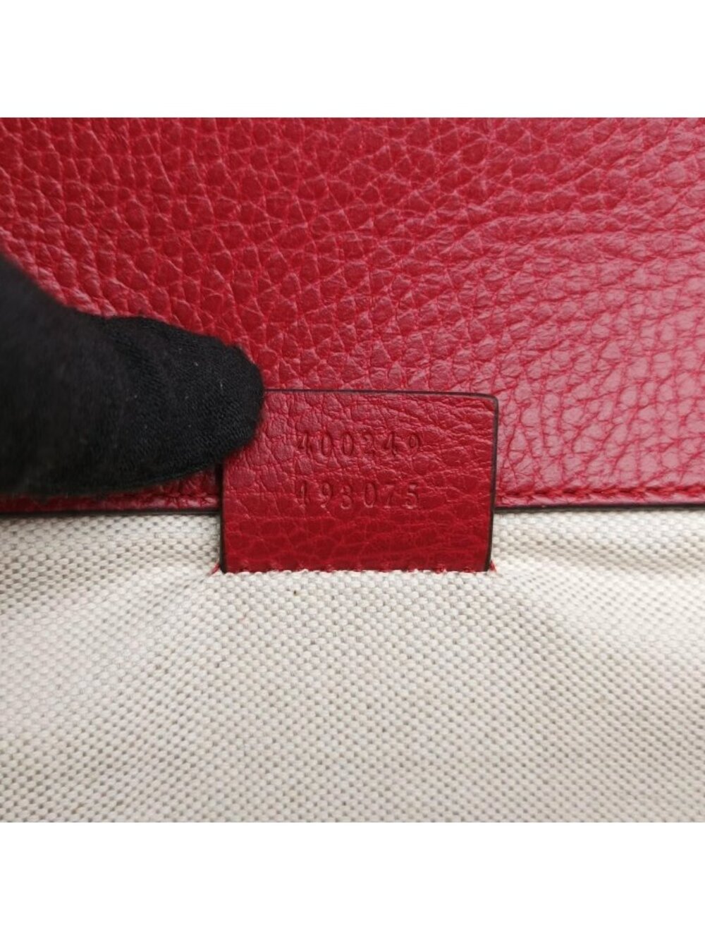 Gucci Dionysus Red Leather Shoulder Bag - Picture 11 of 16
